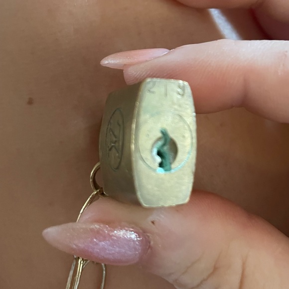 Louis Vuitton Lock on Chain Necklace - Picture 3 of 4